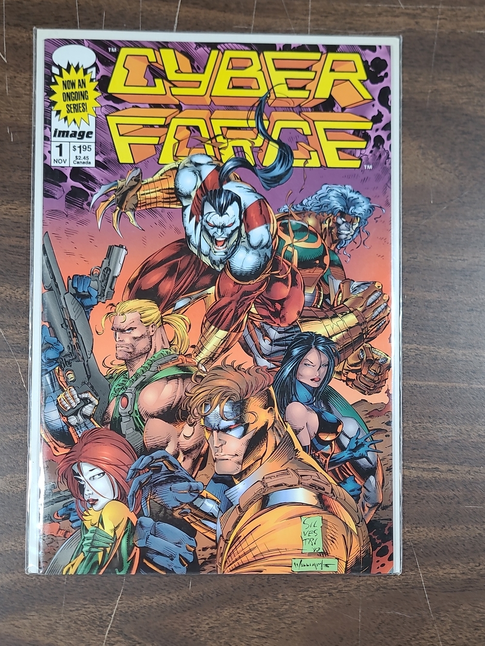 Cyber Force #1 Comic Book - November Bagged